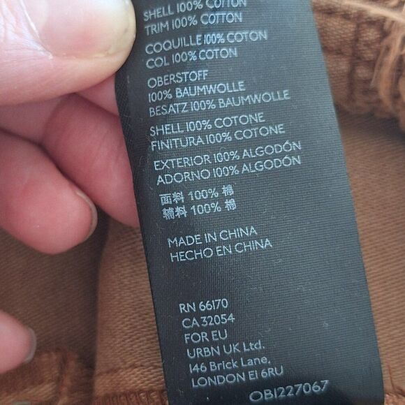 Free People Women's Brown Mini‎ Skirt Size 4 - Picture 5 of 7